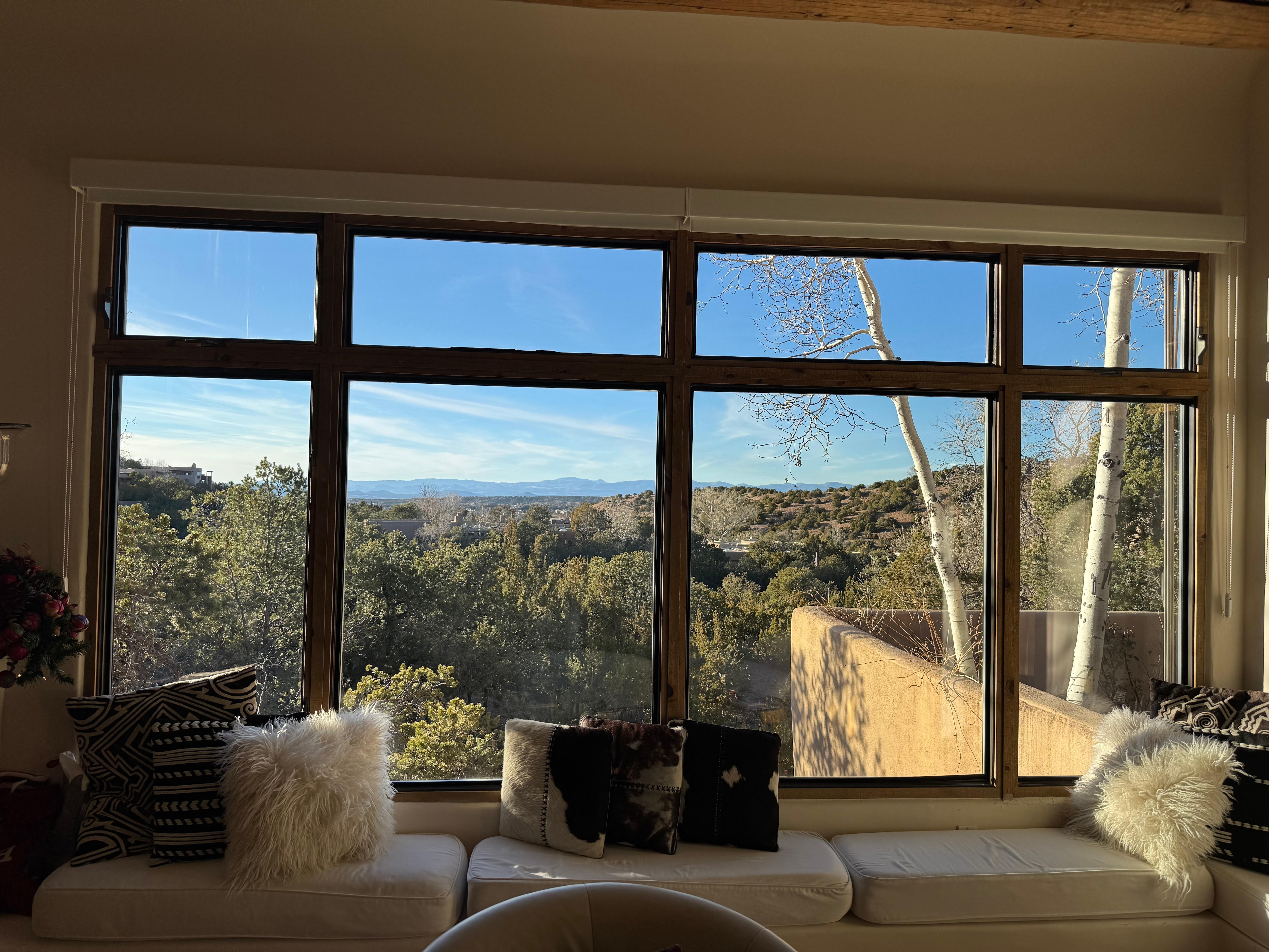 The view that greets you upon entrance 