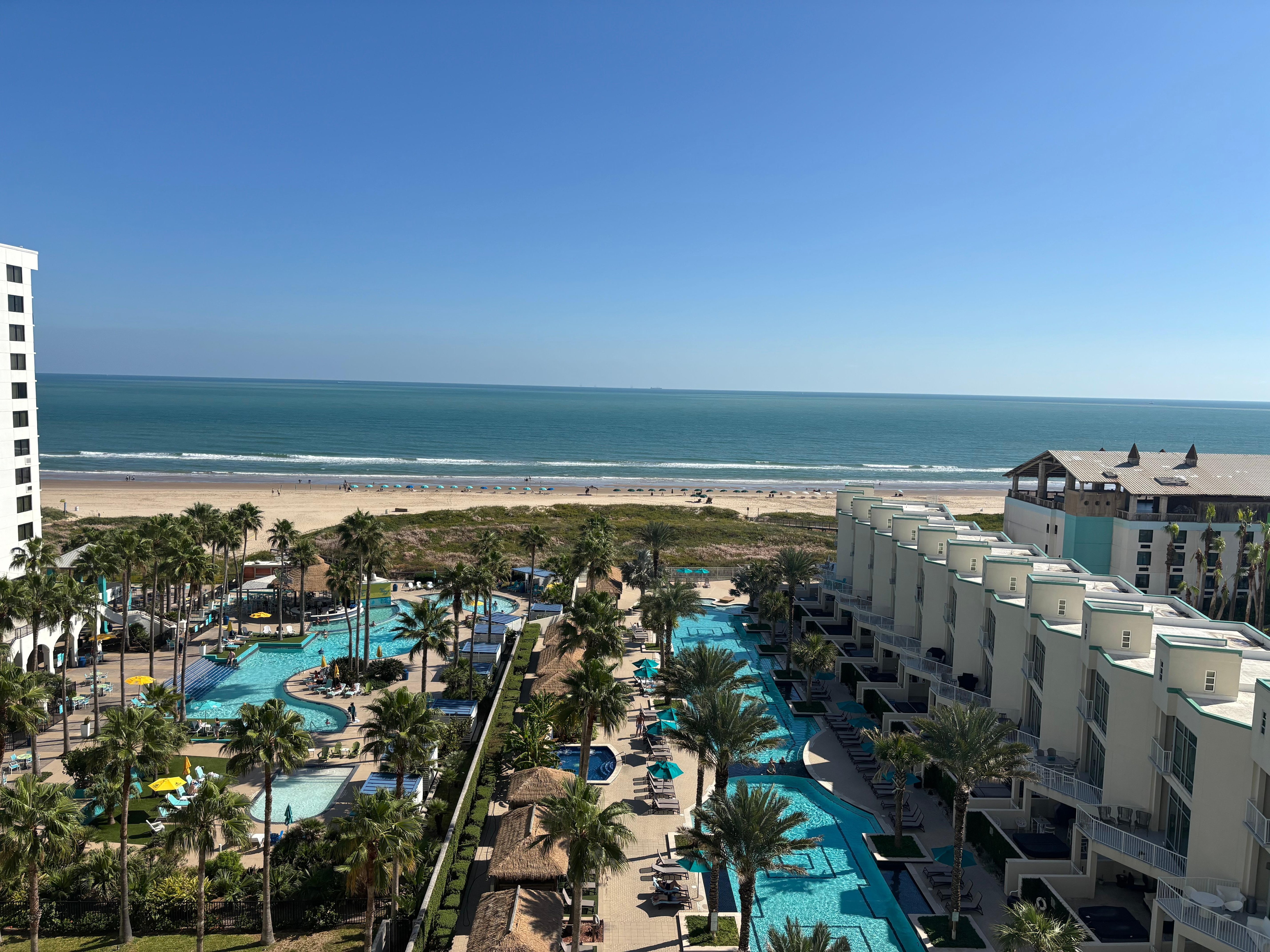 View from the balcony 