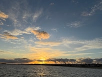 Sunrise from Port Lewes jetty