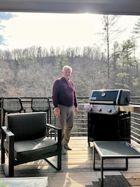 Another gorgeous deck—this one also has a grill