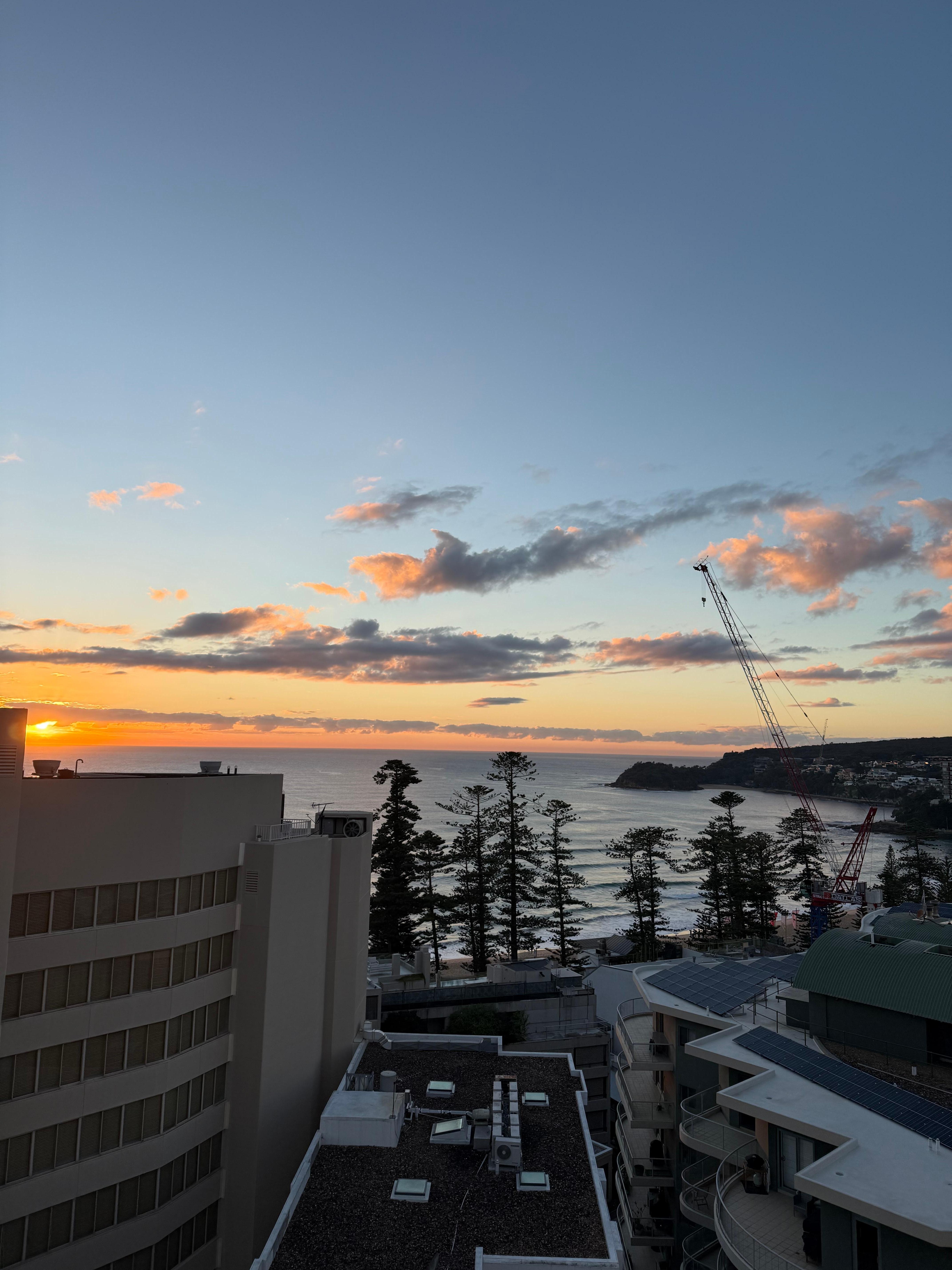 Prime sunrise view too!