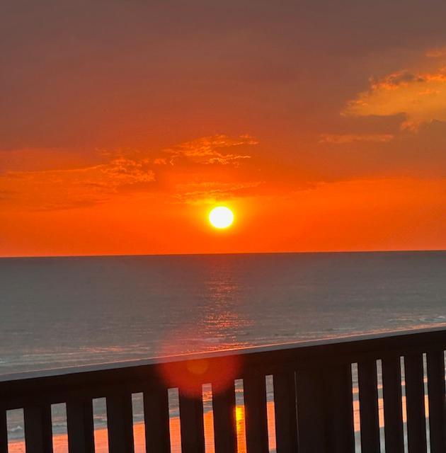 From the balcony