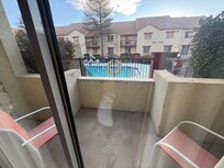 Patio view of pool area first floor.