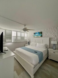 The beds are so comfortable. I slept better here than I did at my own house.