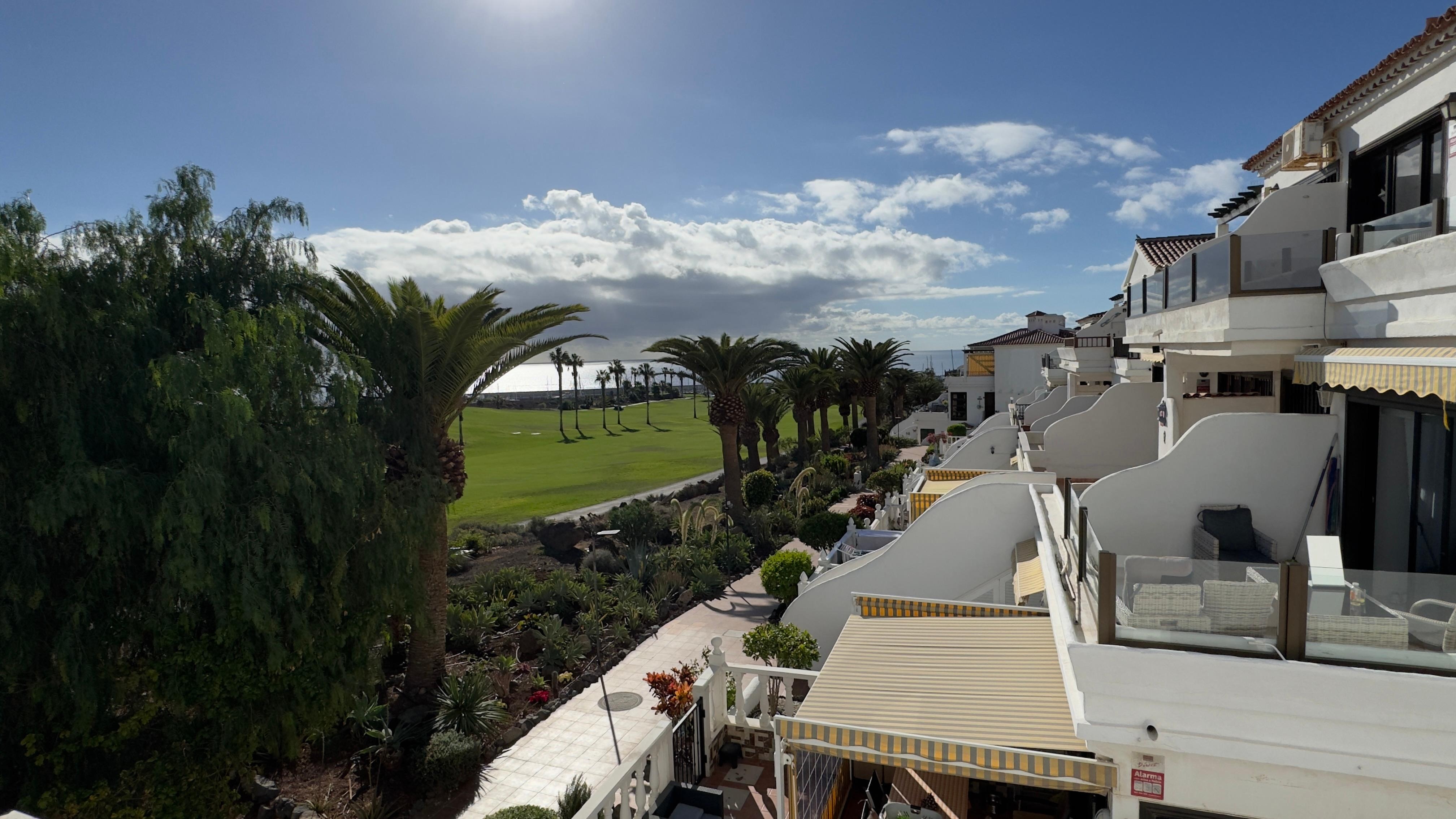 Ausblick von der Terrasse ebenerdig