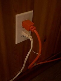 Extension cords - 2 different items on each cord.