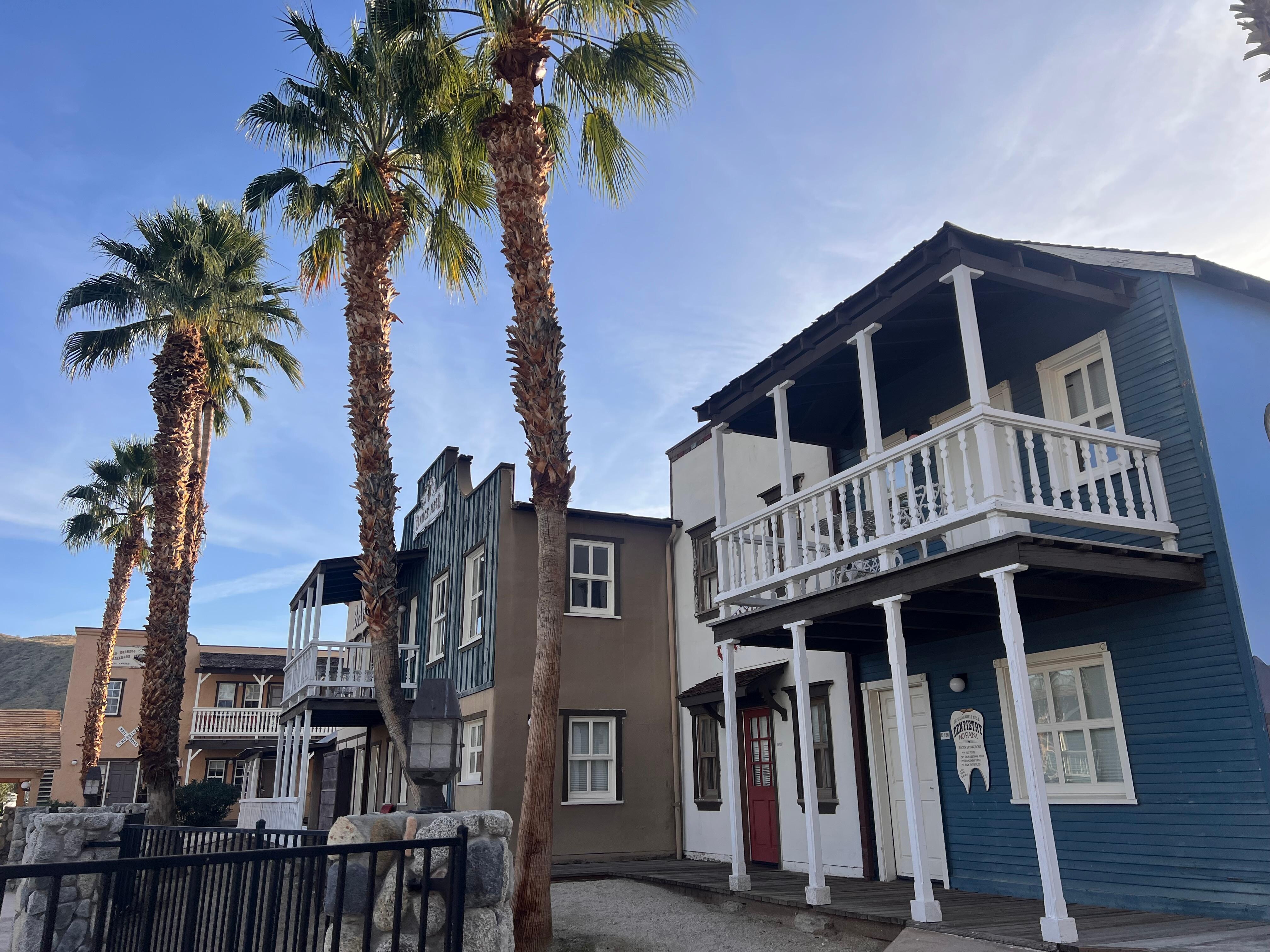 Cute western town feel felt all the more family like.