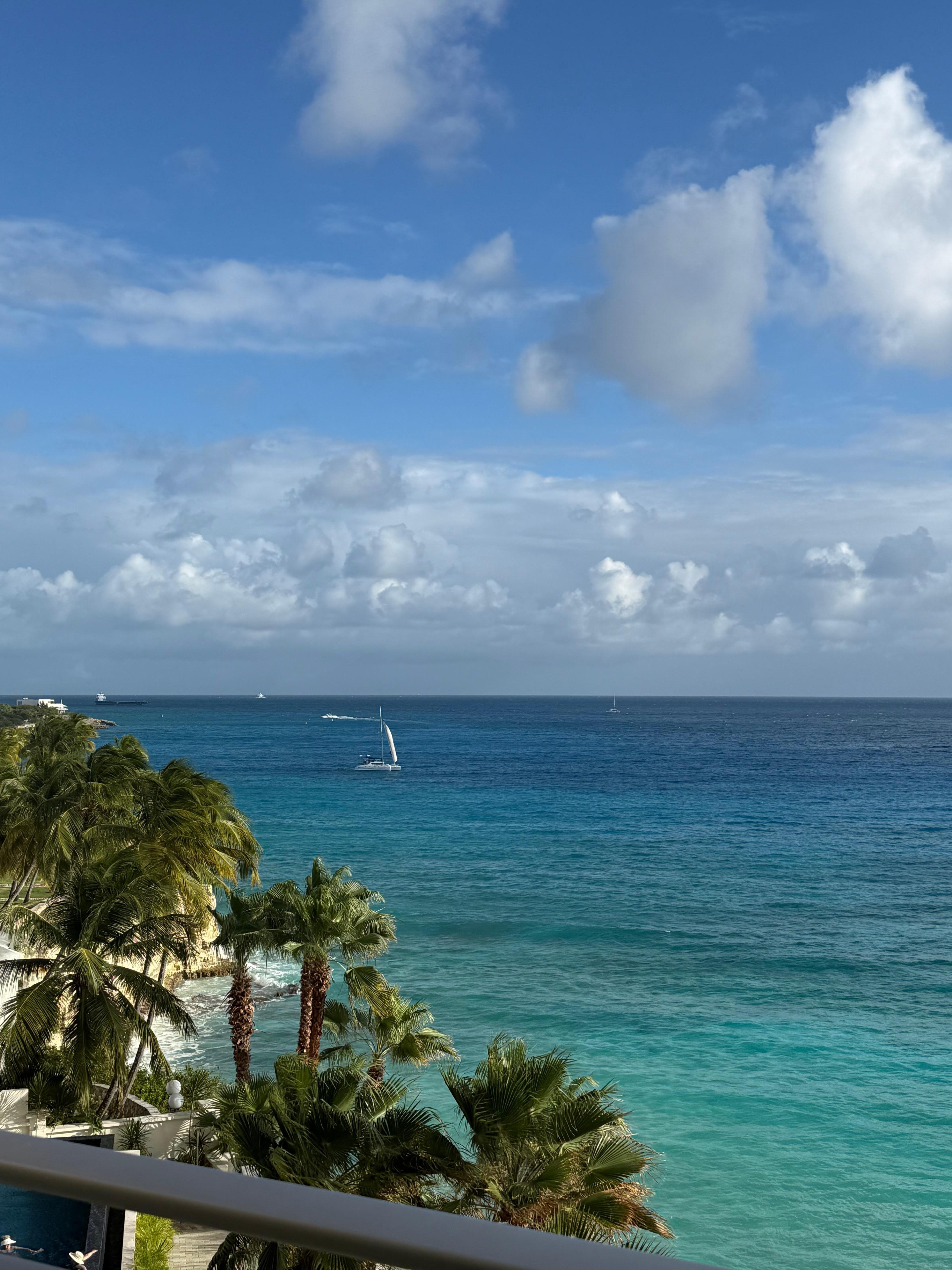 View from the balcony 