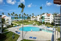 The view from the balcony