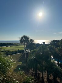 View from primary suite balcony