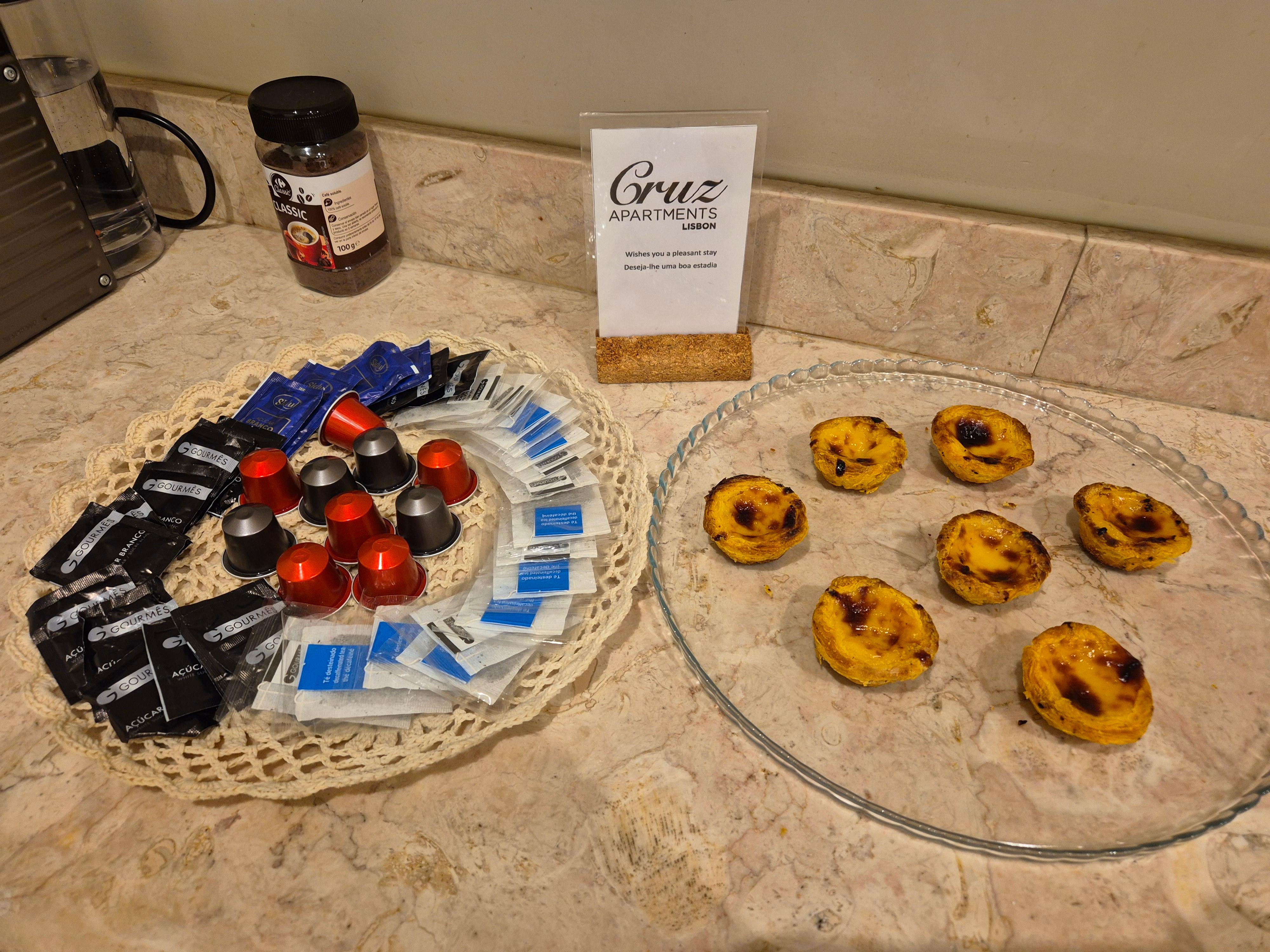 Delicious Portuguese tart