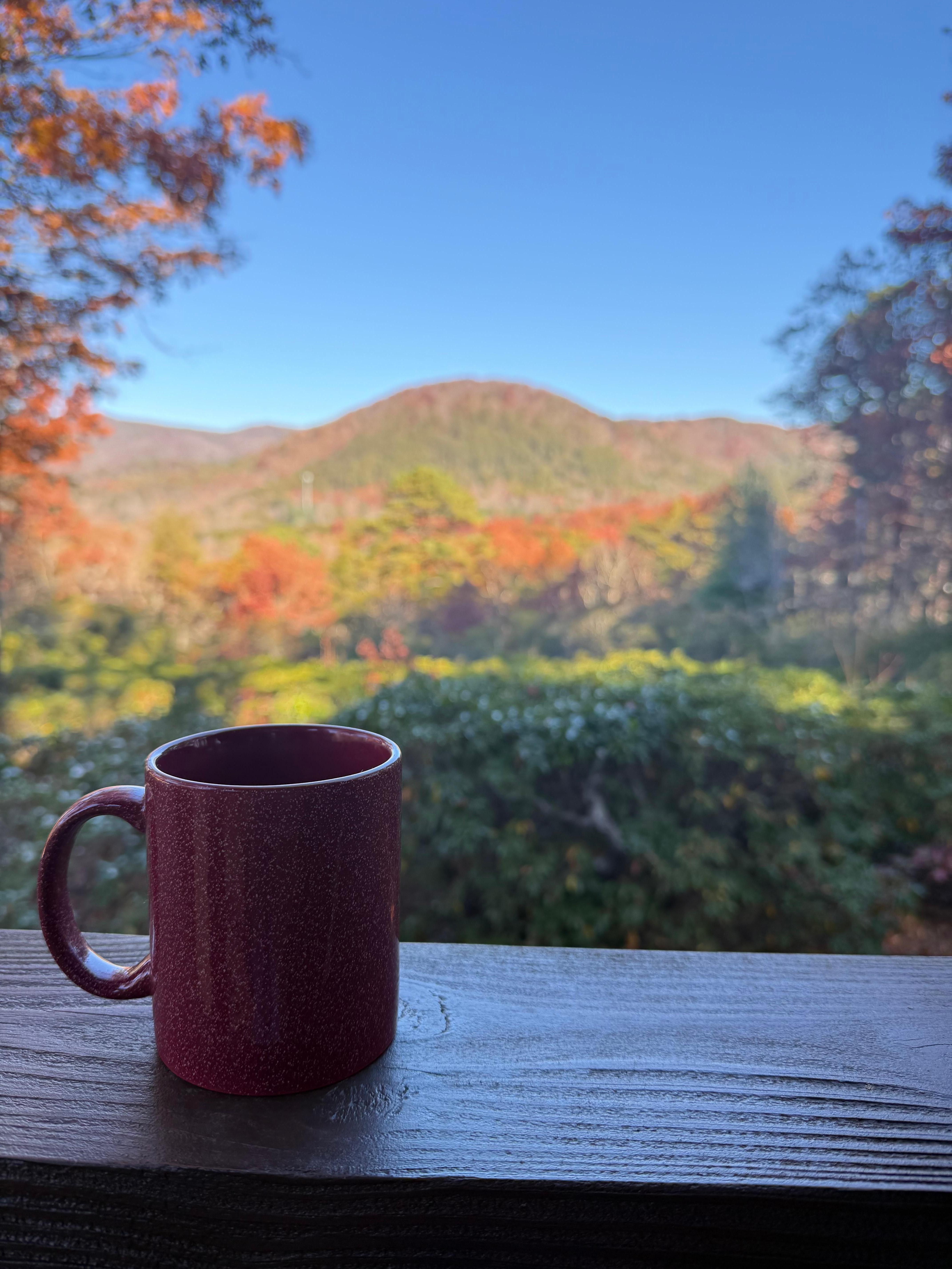 Morning coffee with a 