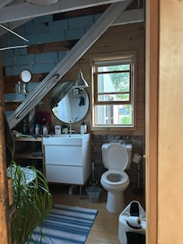 Bathroom (great shower for tall people!)