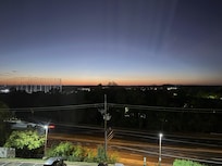 Great views from the hotel room, watched a beautiful sunset!