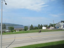 View from our outside sitting area