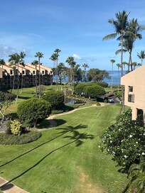 From the lanai.