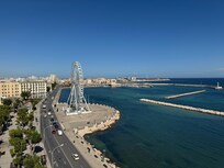 The view from the restaurant