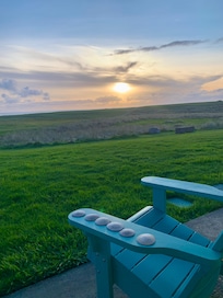 Sunset from the patio
