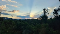 View from the porch!