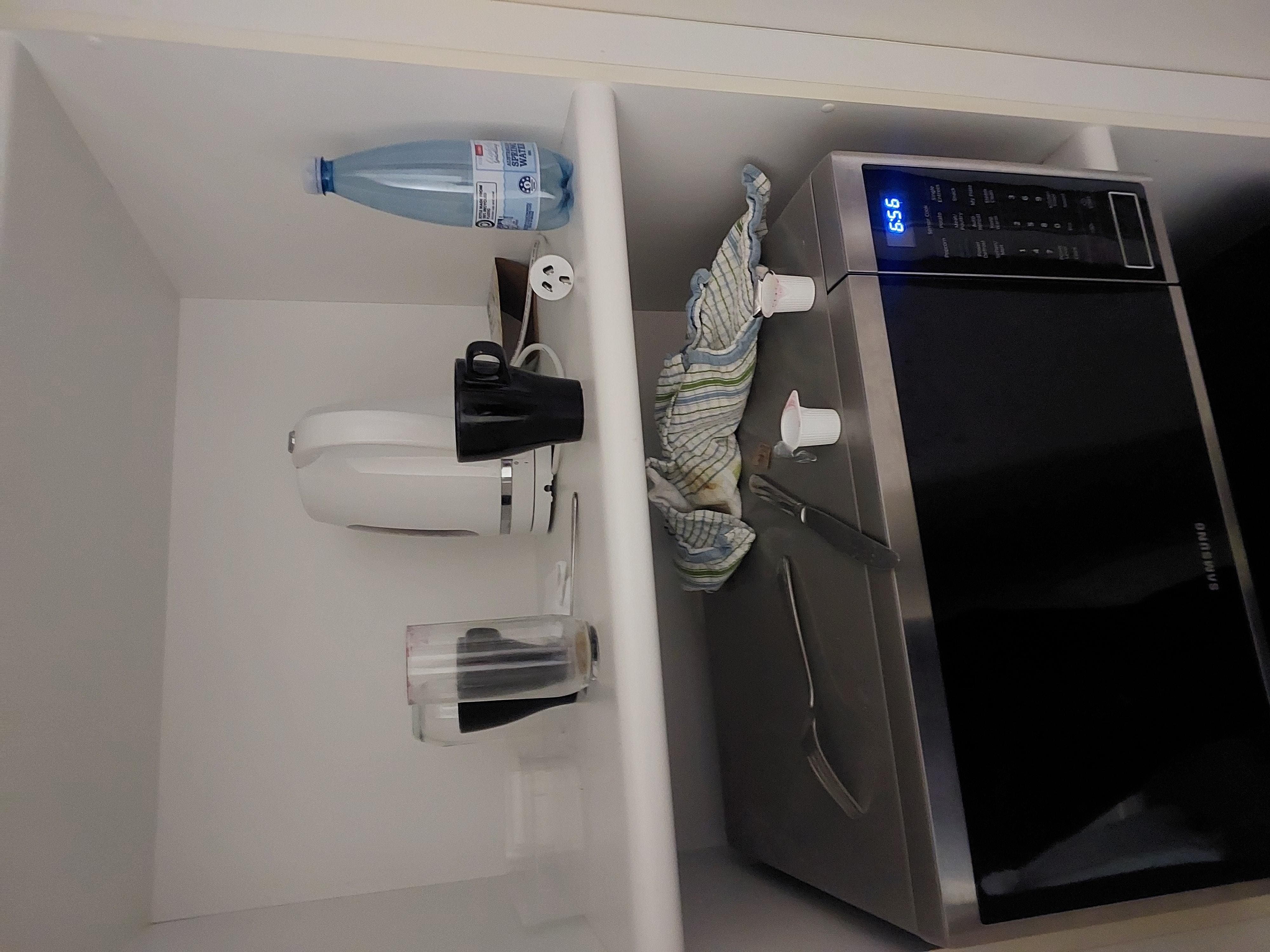 Not clean when i checked in. 