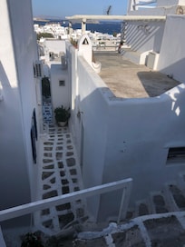 My shortcut from my apartment to the street. Very convenient to meet your taxi.