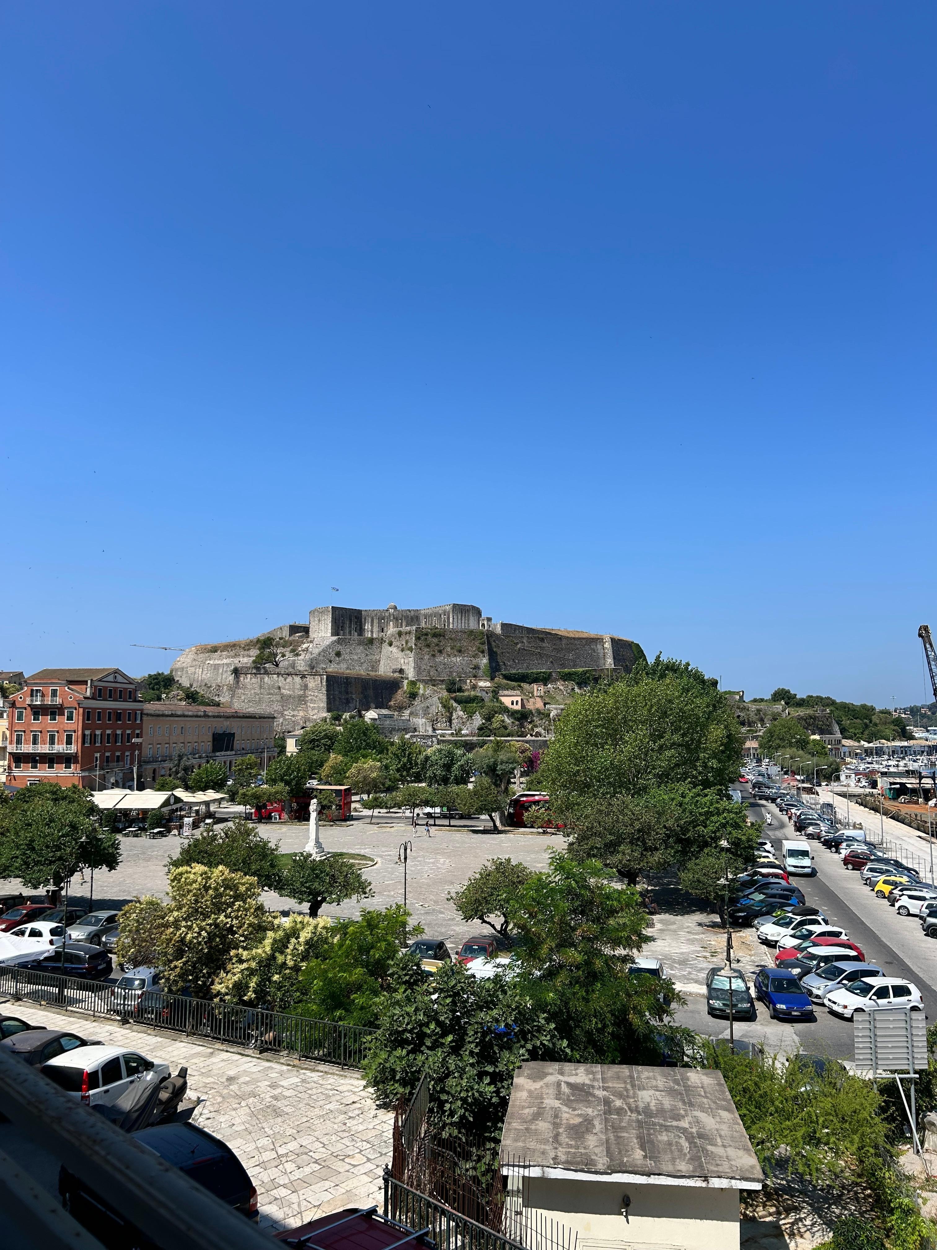 “New” Fortress view from our balcony facing the marina
