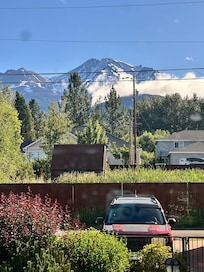 From the kitchen window
