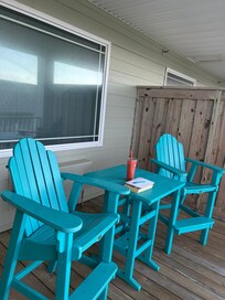 Our private balcony
