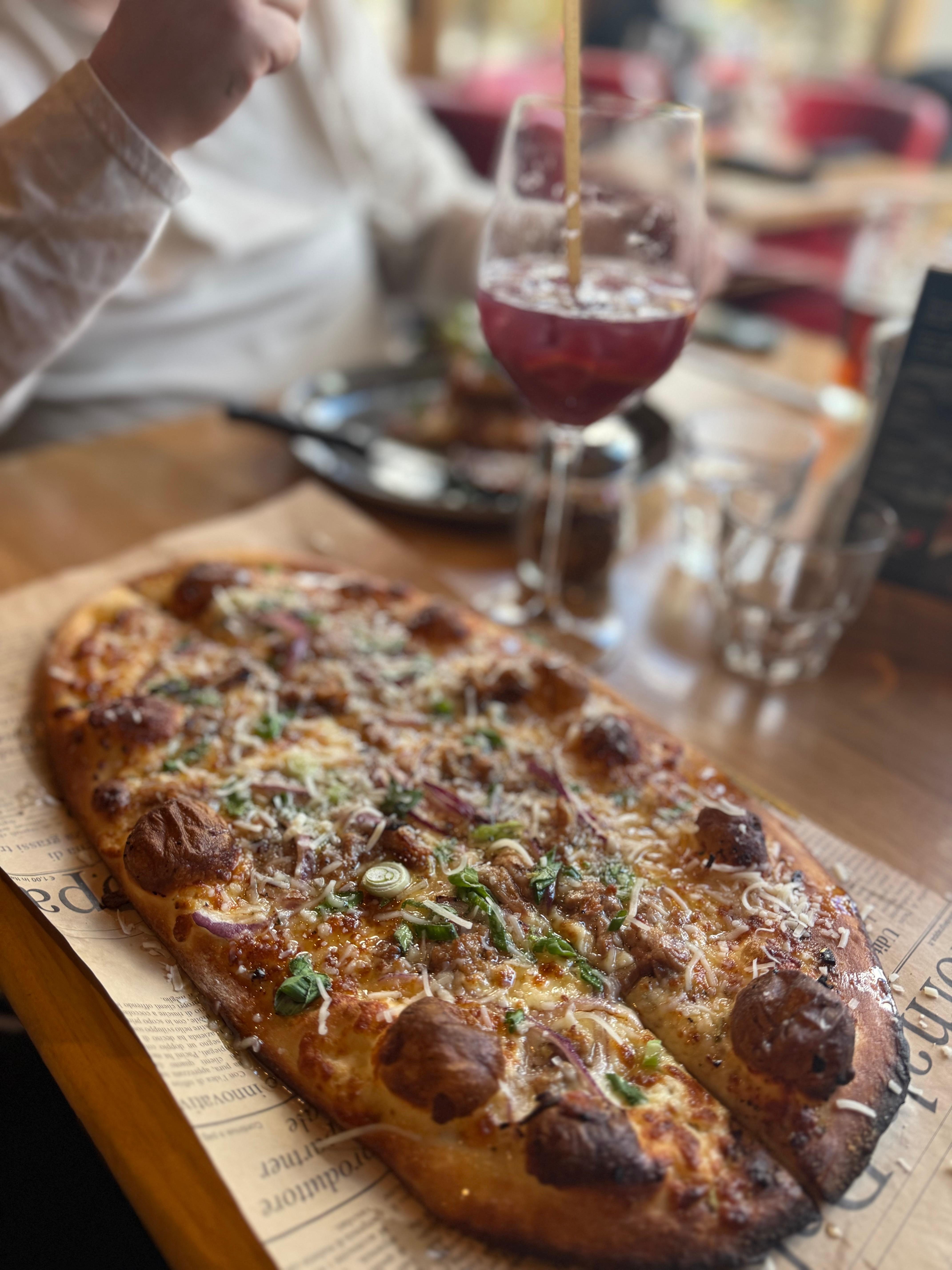 We ate at Pacinis instead of chilis