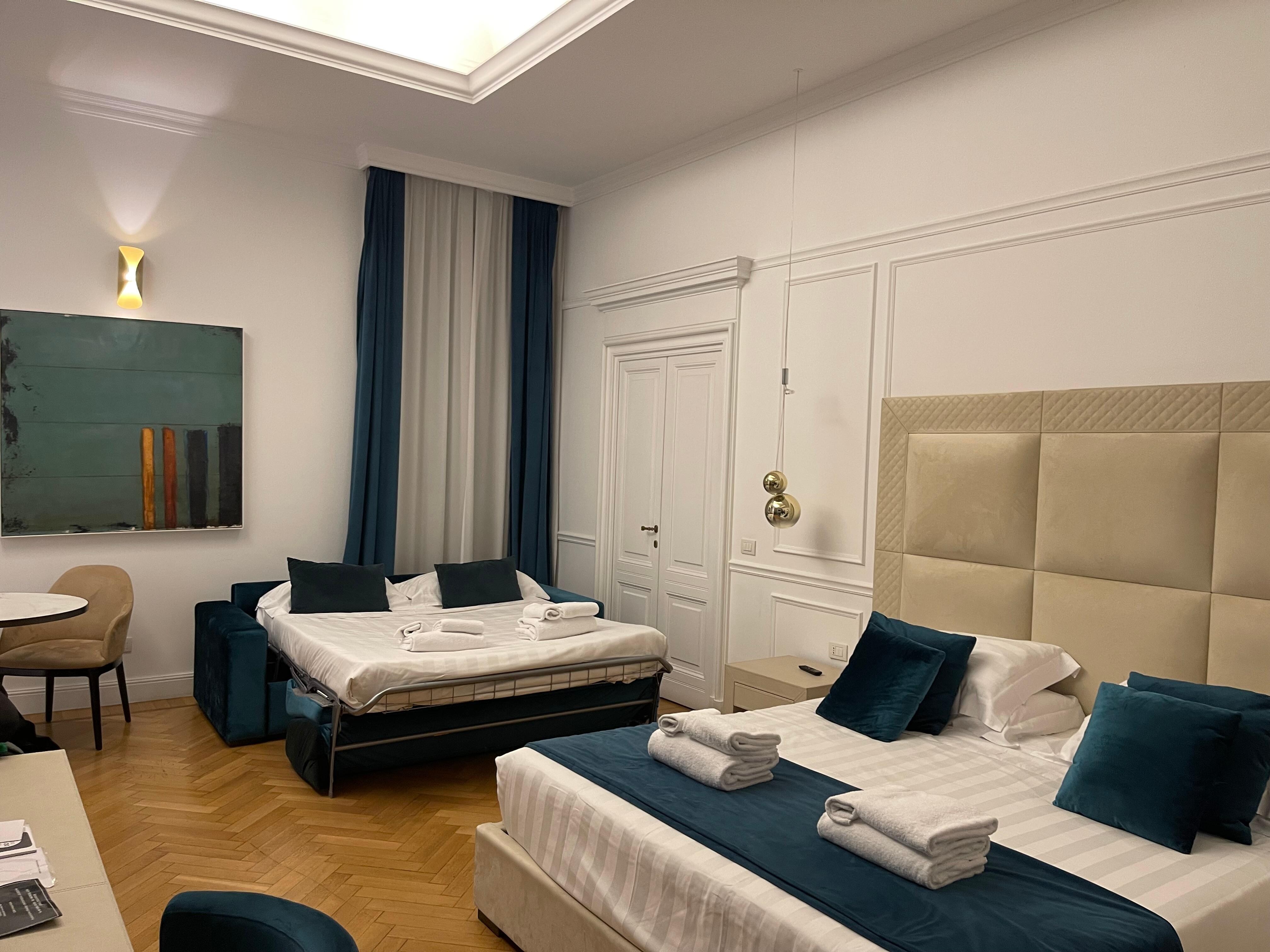The room