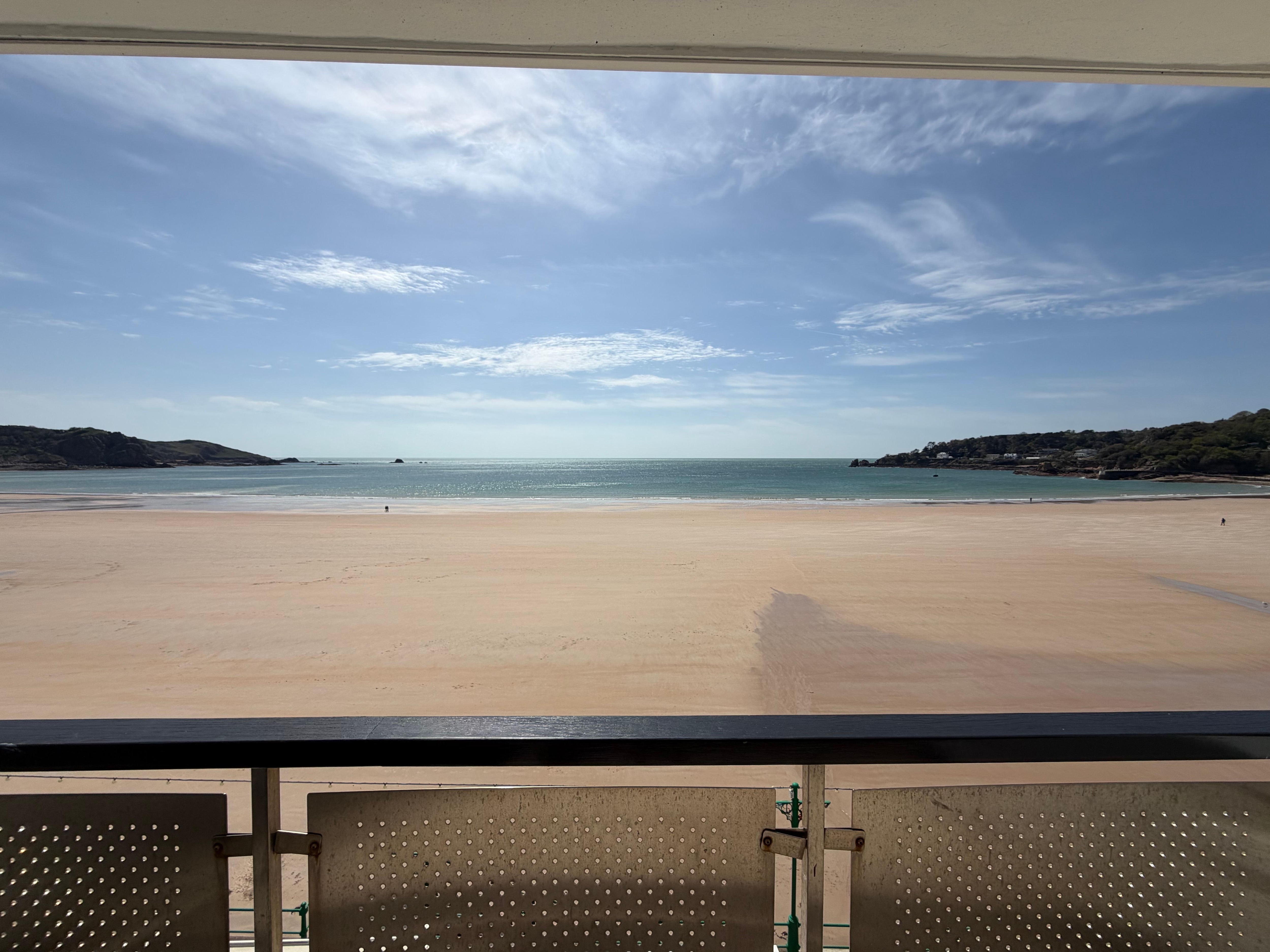 View from balcony room