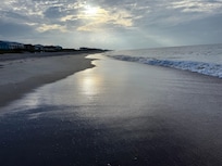 From the beach