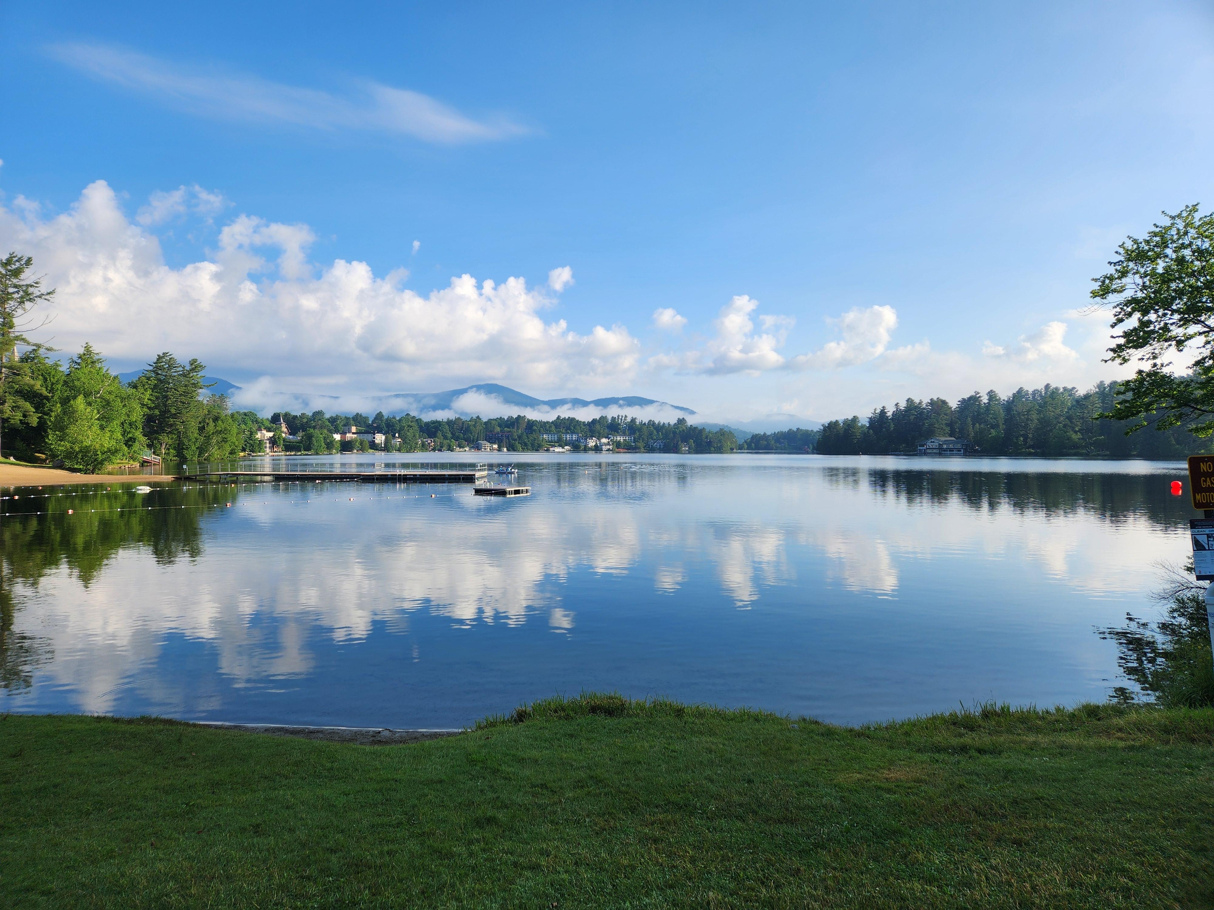 Morning walk to Mirror Lake.