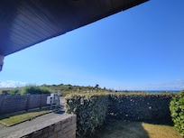 Vue magnifique depuis le jardin.