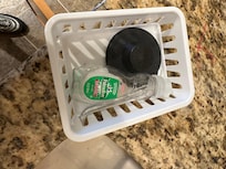 No dish soap