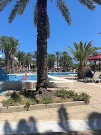Poolside