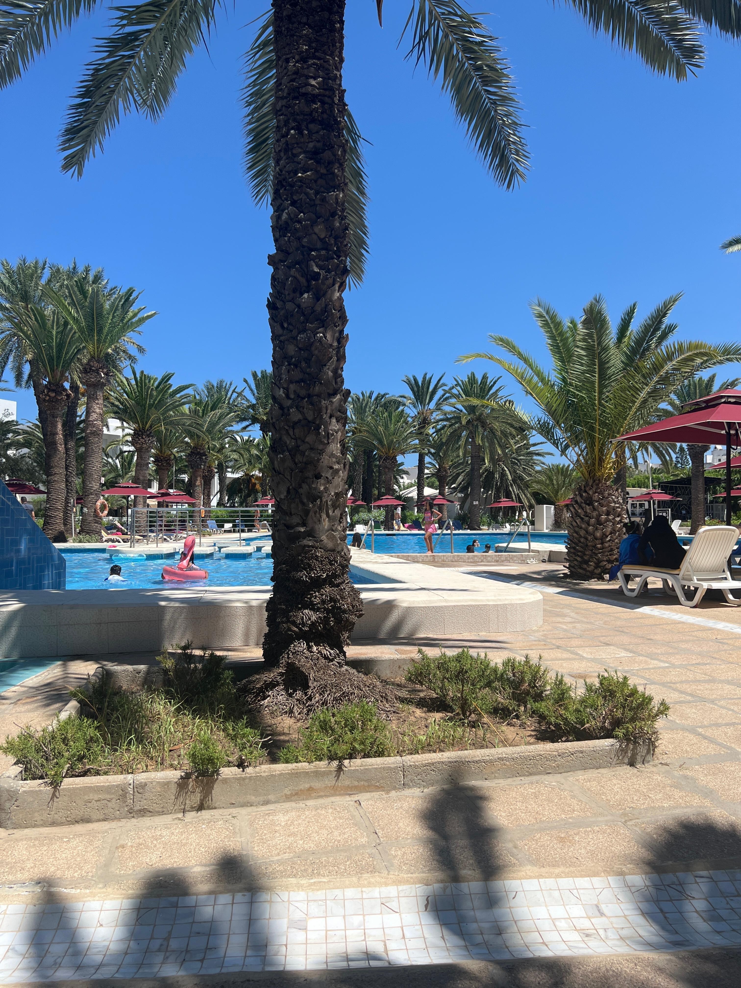 Poolside