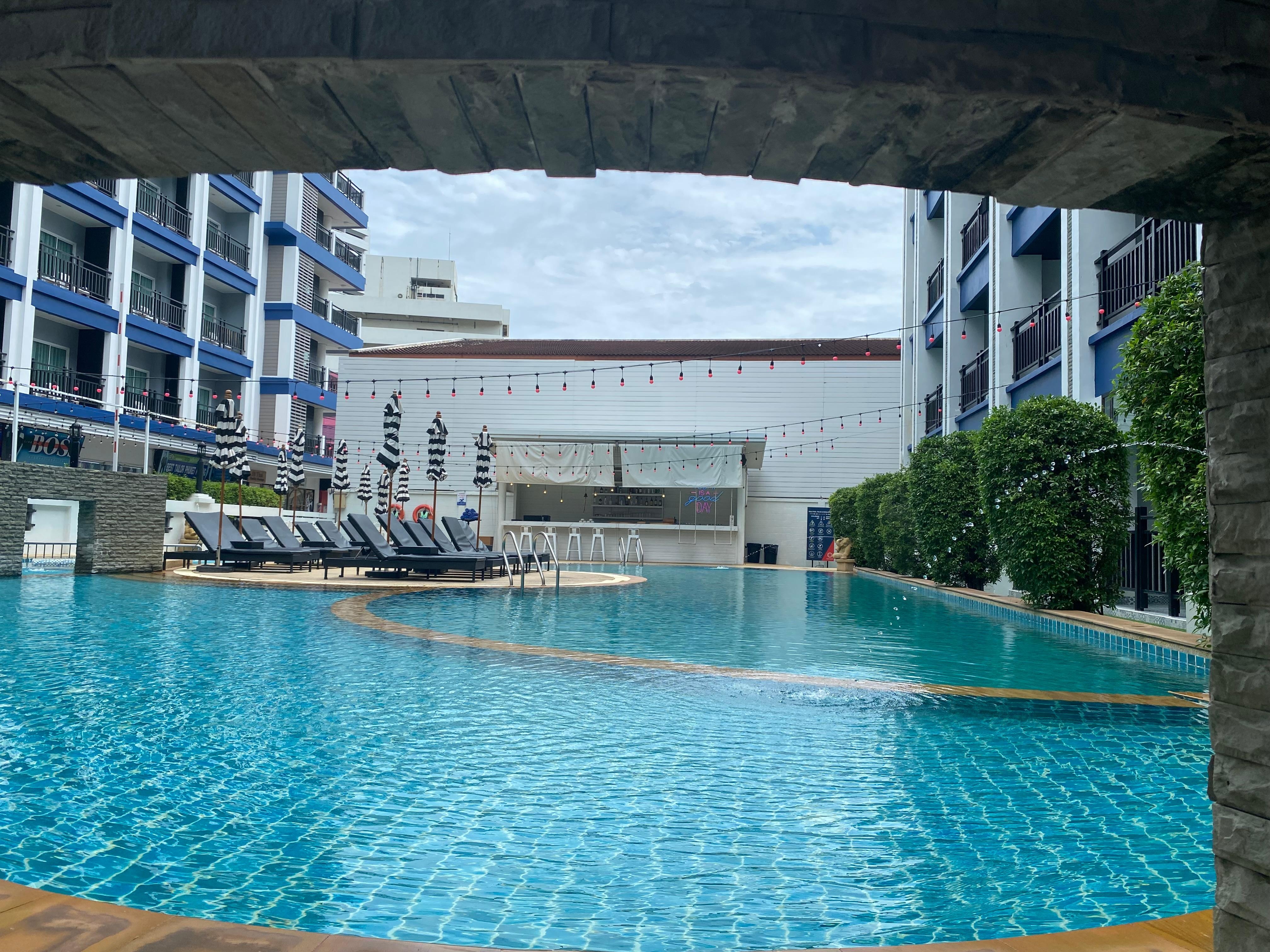 Downstairs pool