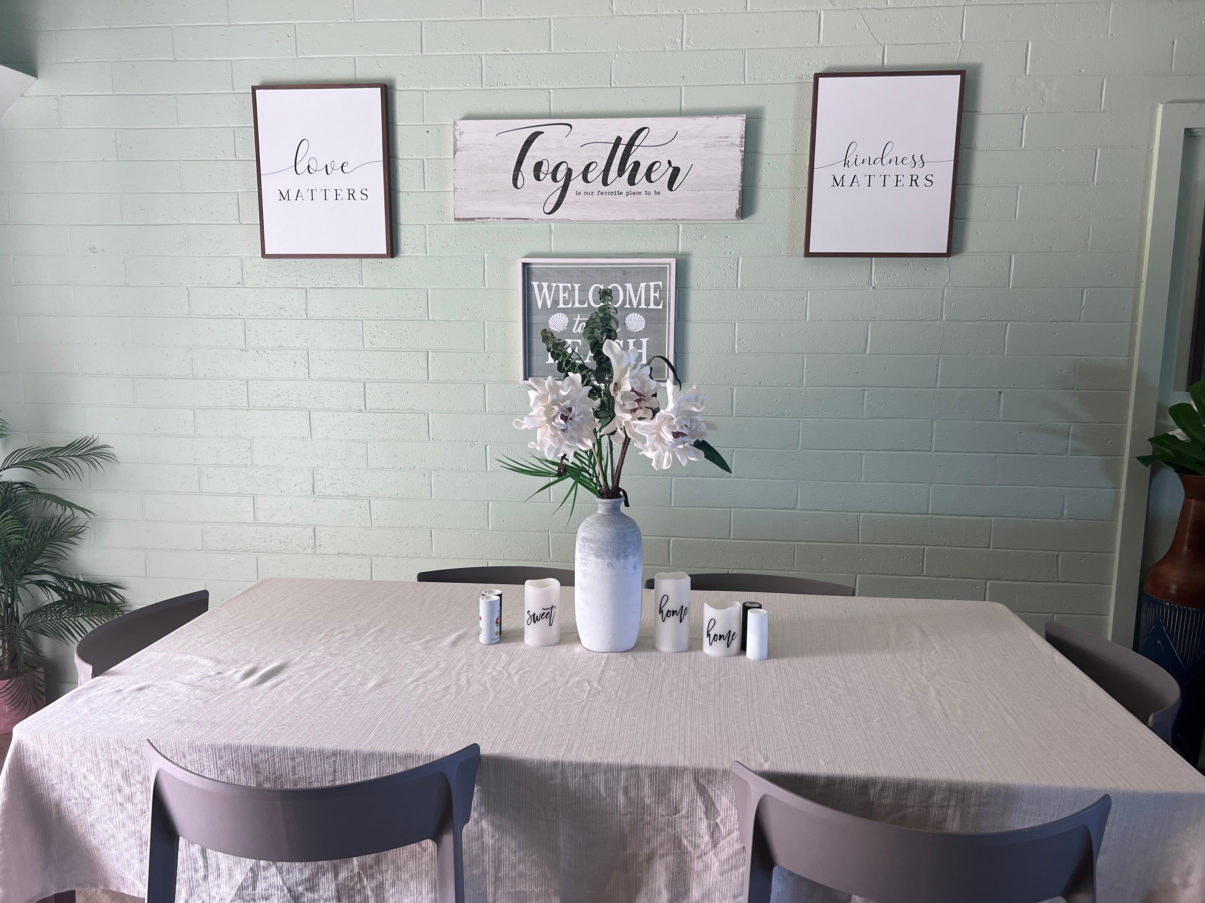 Dining area