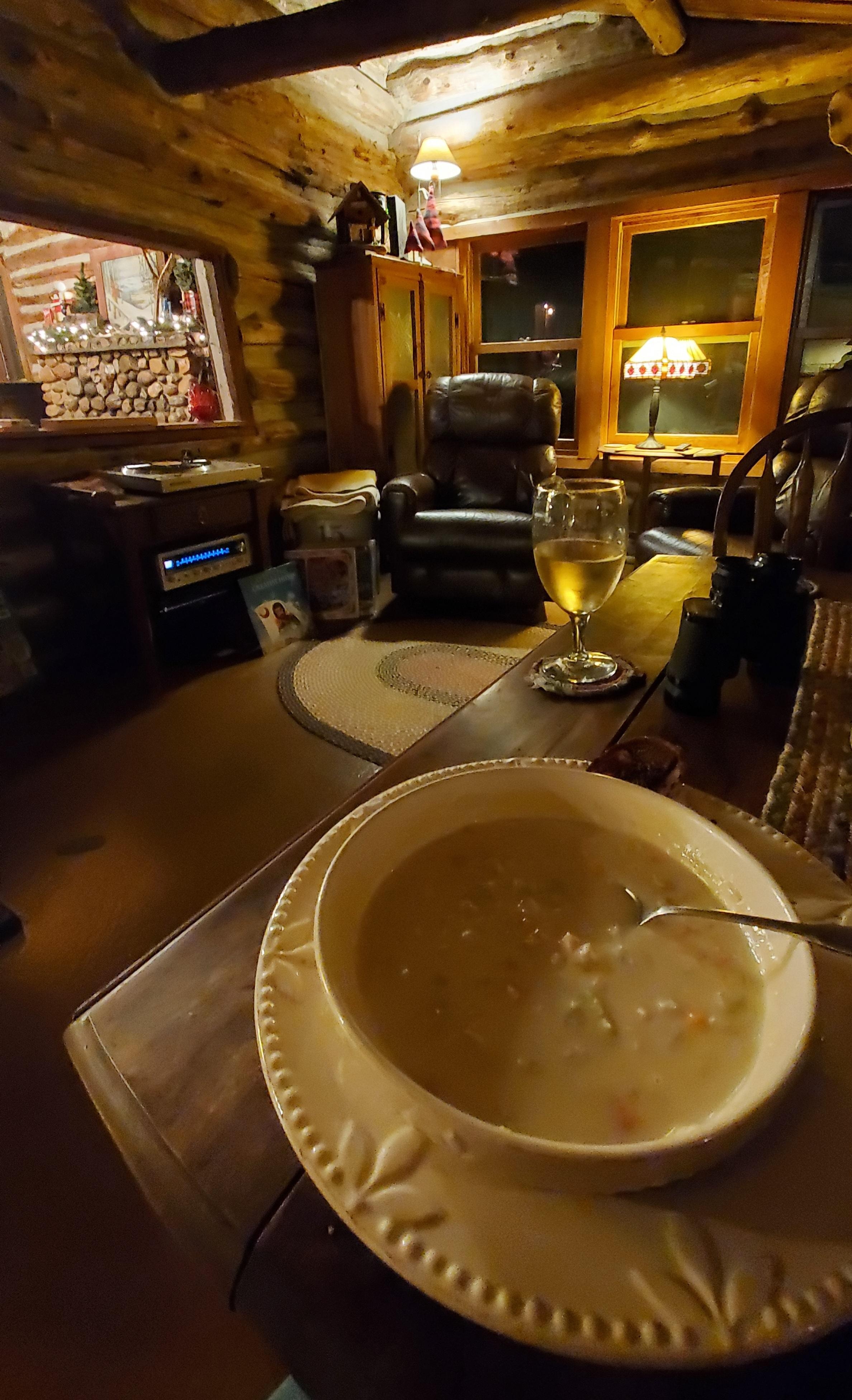 A perfect place to enjoy a dinner. 