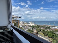 Vista do café da manhã