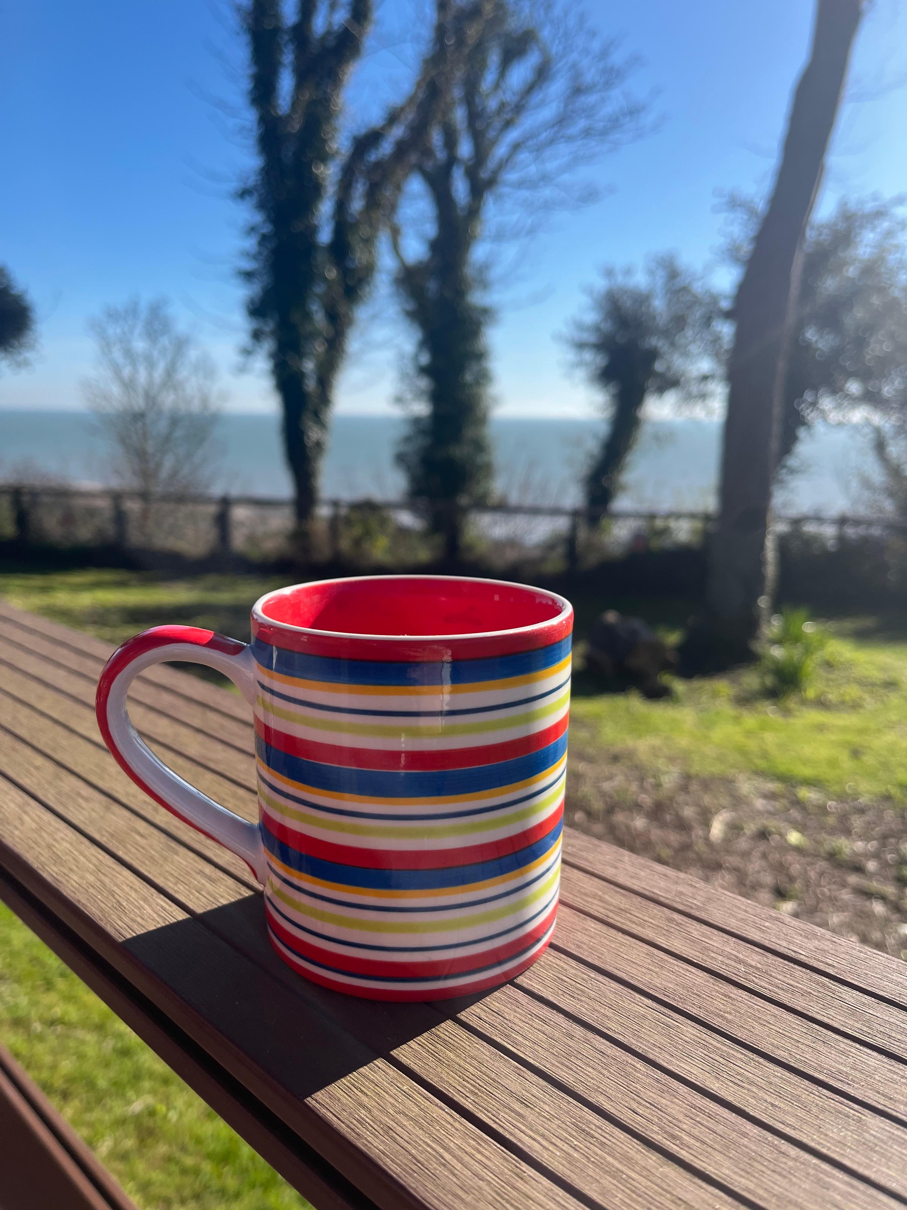 Morning cuppa with a beautiful view 