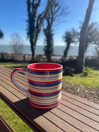 Morning cuppa with a beautiful view