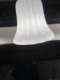 Bathroom fixture dusty