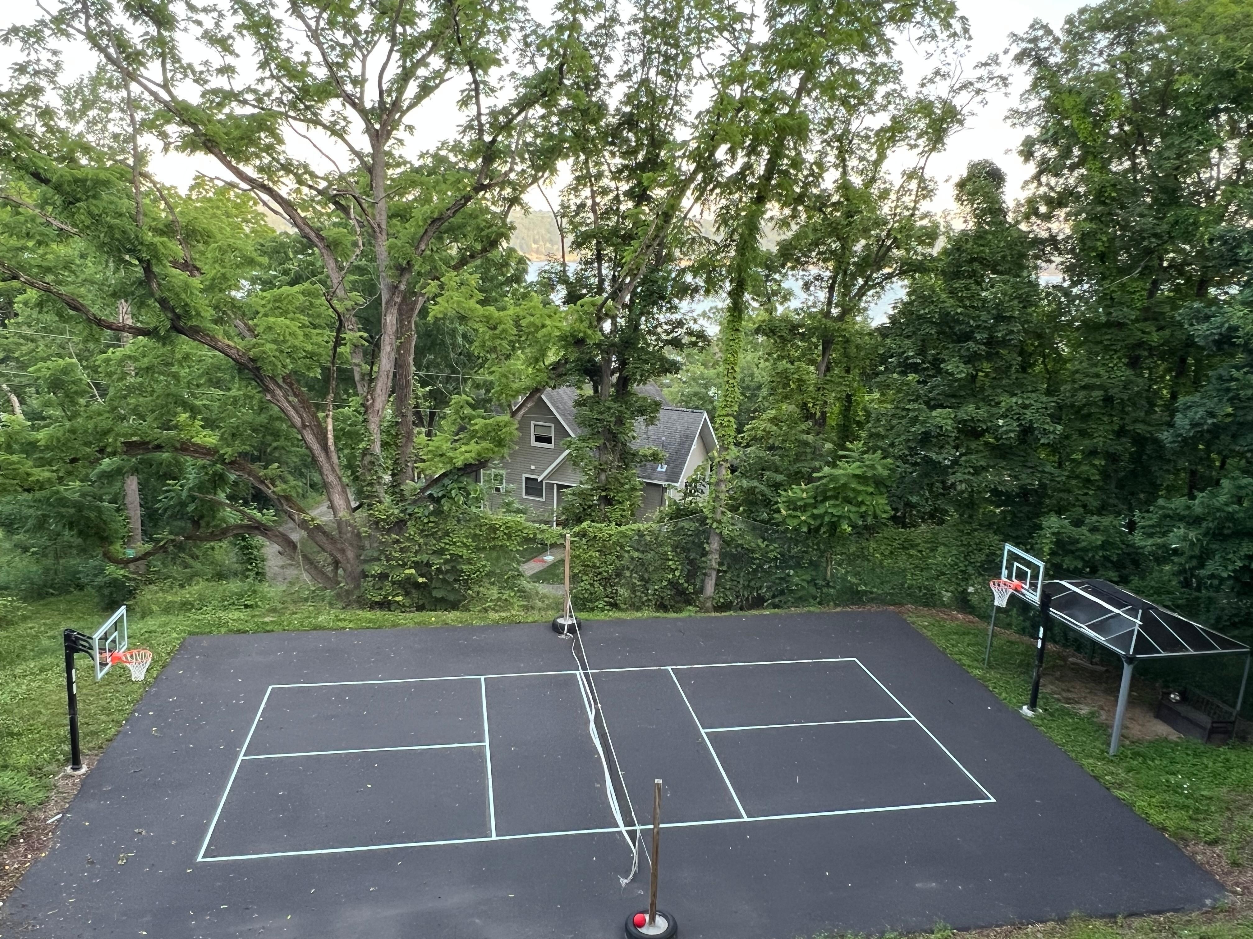 Great pickleball court.