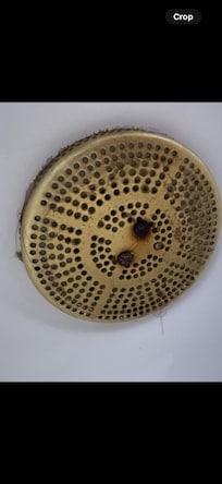 Water jet in jacuzzi full of gunk, hair and rust…..unusable
