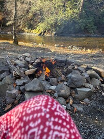 We enjoyed lots of campfires near the river. Great to relax and listen to nature.
