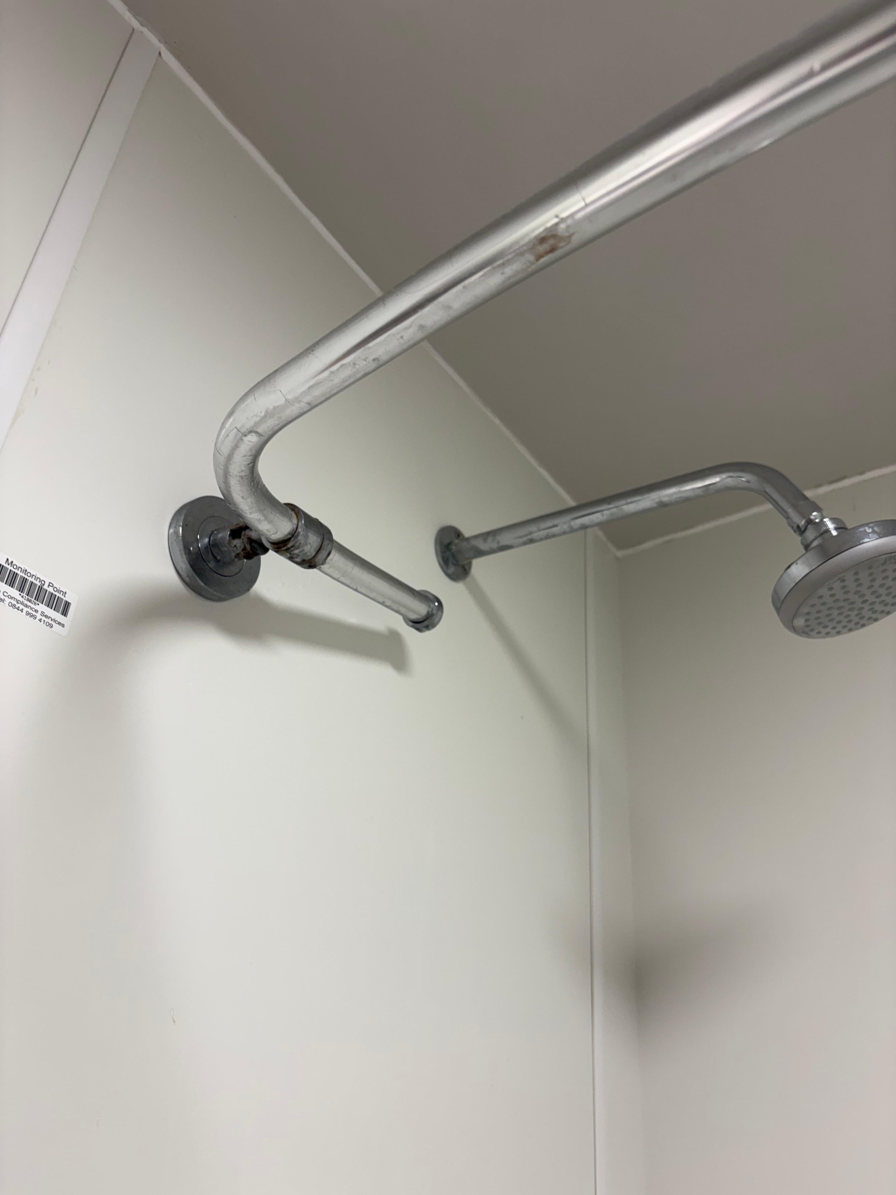 Very loose shower fittings 