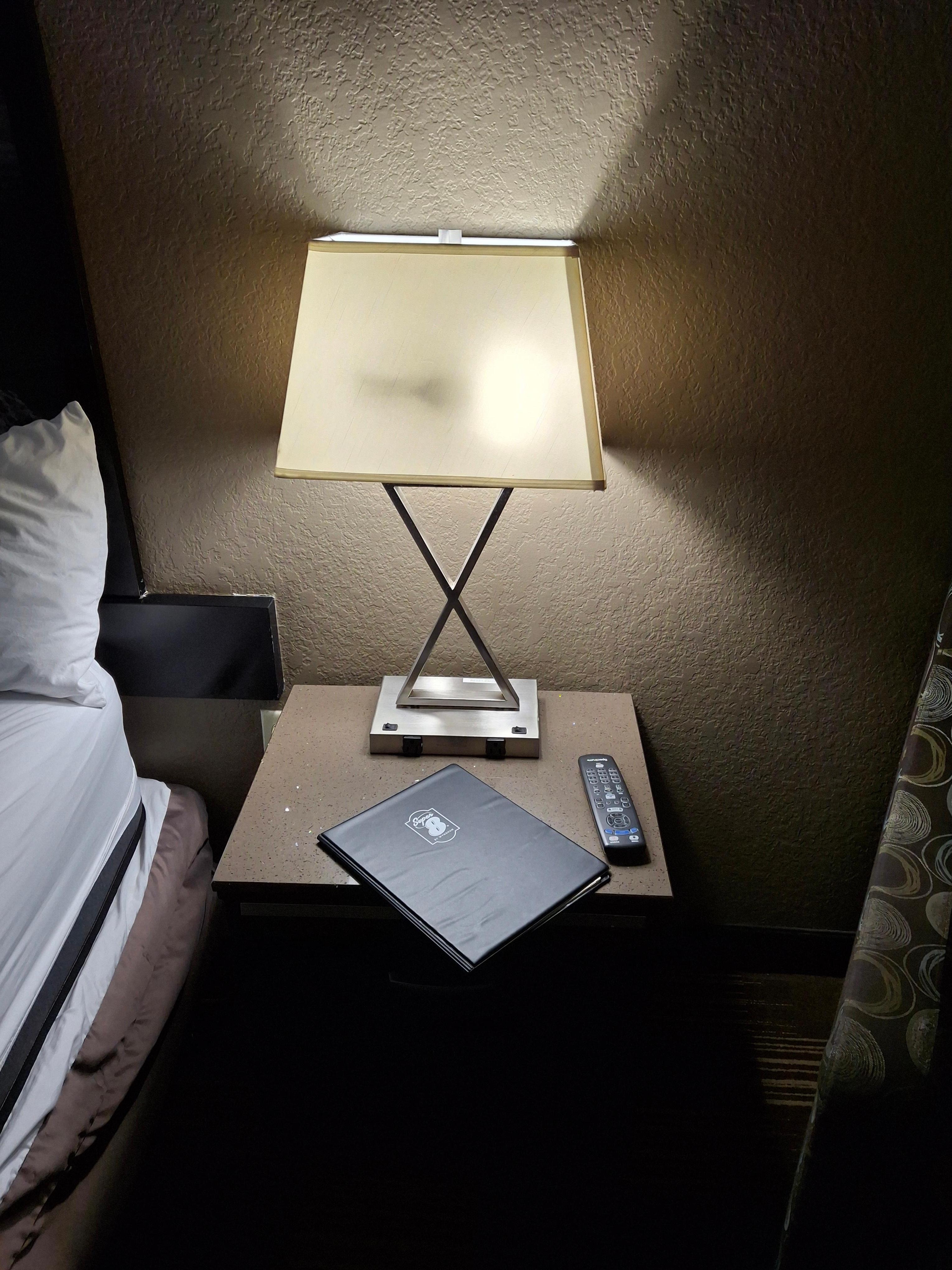 Lamp shades dirty and torn