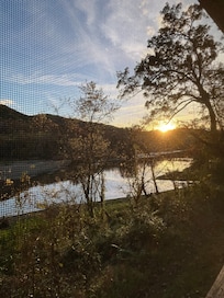 View from screened porch